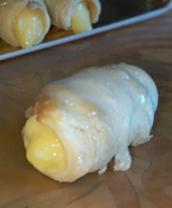 Cannolino alla crema di limone