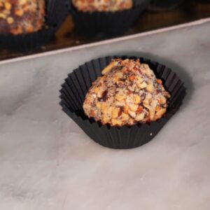 Tartufo al cioccolato con cuore di Nutella