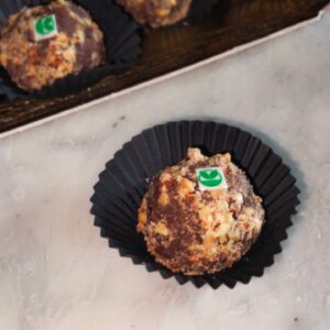 VEGAN: Tartufo con cuore di Nutella Vegana